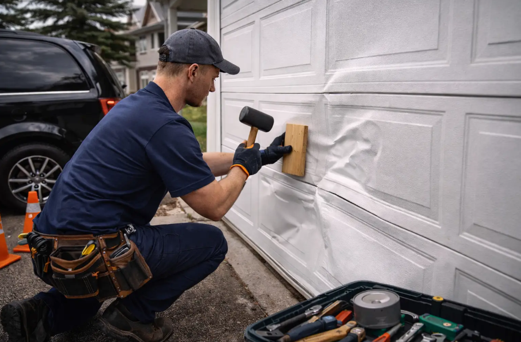 Garage Door Panel Replacement Service in Palmetto Bay