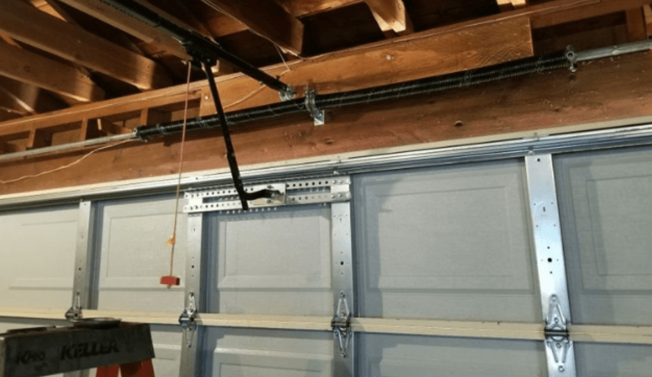 Garage door spring repair